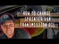 How to change Sprinter Transmission Fluid | Torque converter fluid change