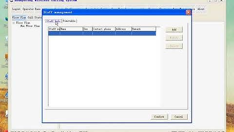 MEEYI Y-USB Software Operation wireless call system
