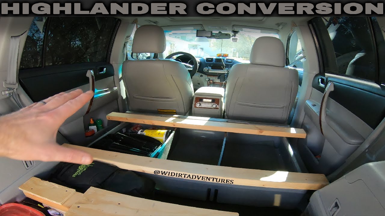 Converting a Toyota Highlander into the Ultimate Overlander! Pt. 1