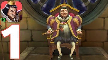 Angry King - Gameplay Walkthrough Part 1 - Prank King & Tutorial (Ios,Android)