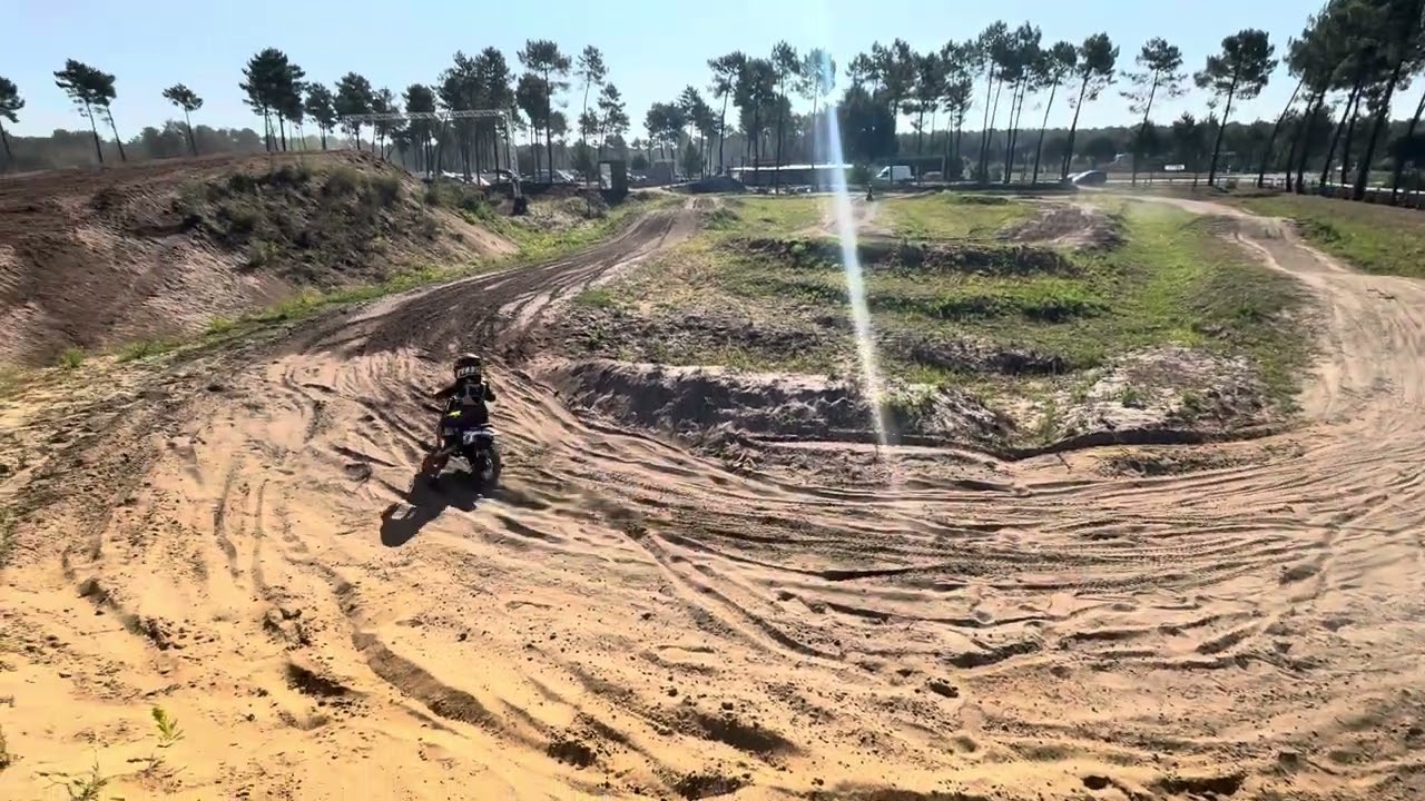 Caelan at bud racing training camp