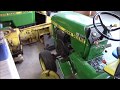 John deere 210 update engine rebuild and side tins painted