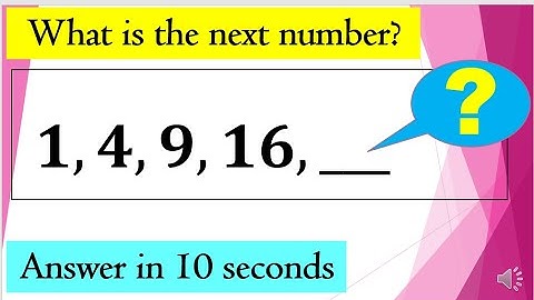 How to Find the Next Number in the Sequence #short