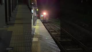 電車　JR水郡線 磐城棚倉駅　上り