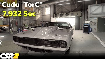 CSR2 Cuda "TorC" Weaver Customs | Tune & Shift for (7.932 Sec) | Maxed tune