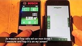 Makita Entfernungsmesser Opinie : Bosch laser entfernungsmesser plr 40 c youtube