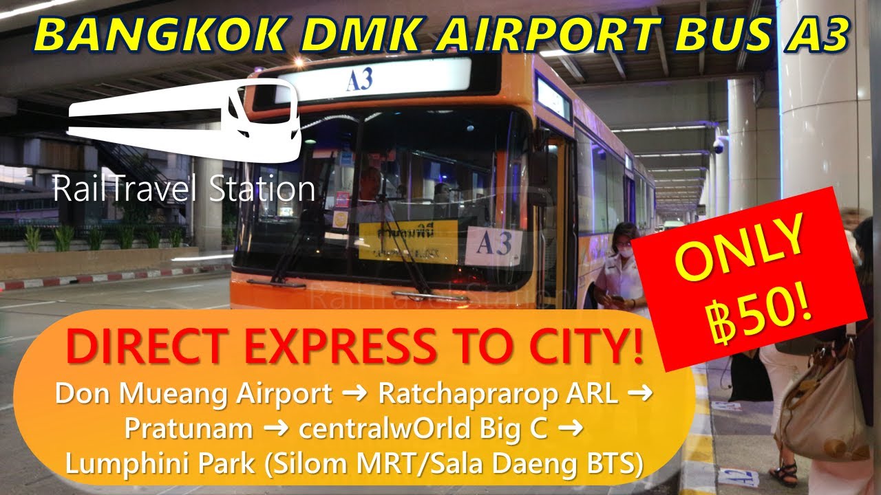 Bangkok Airport To Train To Lumphini Park www.youtube.com