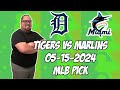 Detroit tigers vs miami marlins 51524 mlb pick  prediction  mlb betting tips