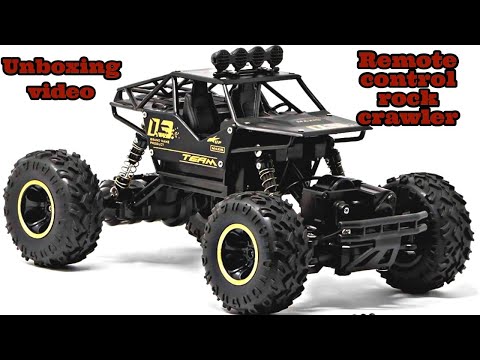 Remote control toy car unboxing  |RC ROCK CRAWLER ALLOY METERIAL.......