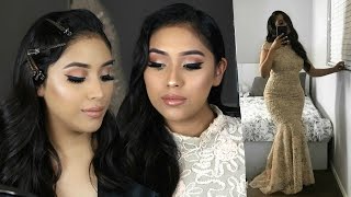 GRWM: Sisters Wedding/ Bridesmaid Makeup Tutorial