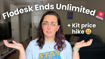 Flodesk Ending Unlimited Plan 😱 + ConvertKit Pricing Changes 😬 (2025 Update)