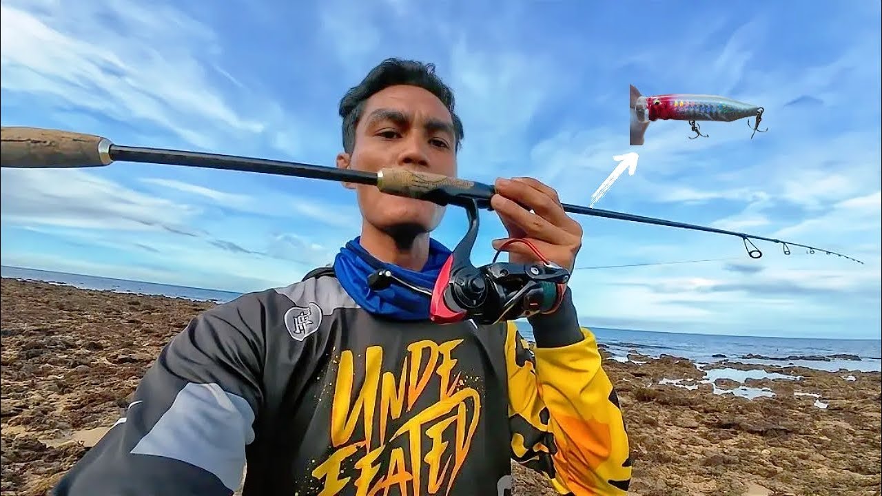 ULTRALIGHT MICRO POPPER: May Trevally Kaya? (SPOT SURVEY)