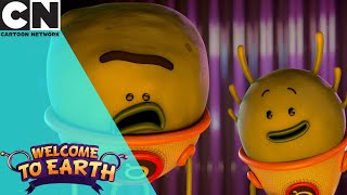 Mistaking Steel Mill for Weapon | Welcome to Earth | Cartoon Network UK