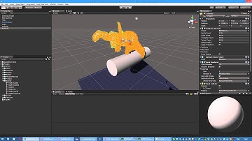 DefKit - Deformable Bodies Toolkit for Unity - Armadillo Fall