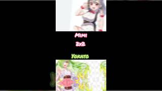 Comparison, Mimi Chan Vs Maizuru Yokato