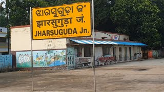 JSG, Jharsuguda Junction railway station Odisha, Indian Railways Video in 4k ultra HD