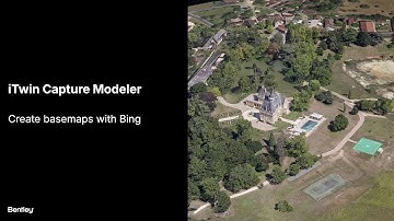 Using Bing Basemaps In Itwin Capture Modeler (context Capture) | Step-by-step New Feature Workflow