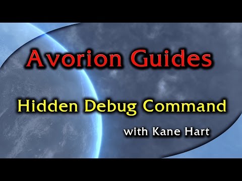 Avorion Guides - Hidden Debug Command That Brings Up Debug Panel!