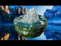 Iceberg In Ocean Blender 3D Animation.