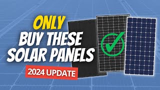 TOP 3 BEST Solar Panels of 2024