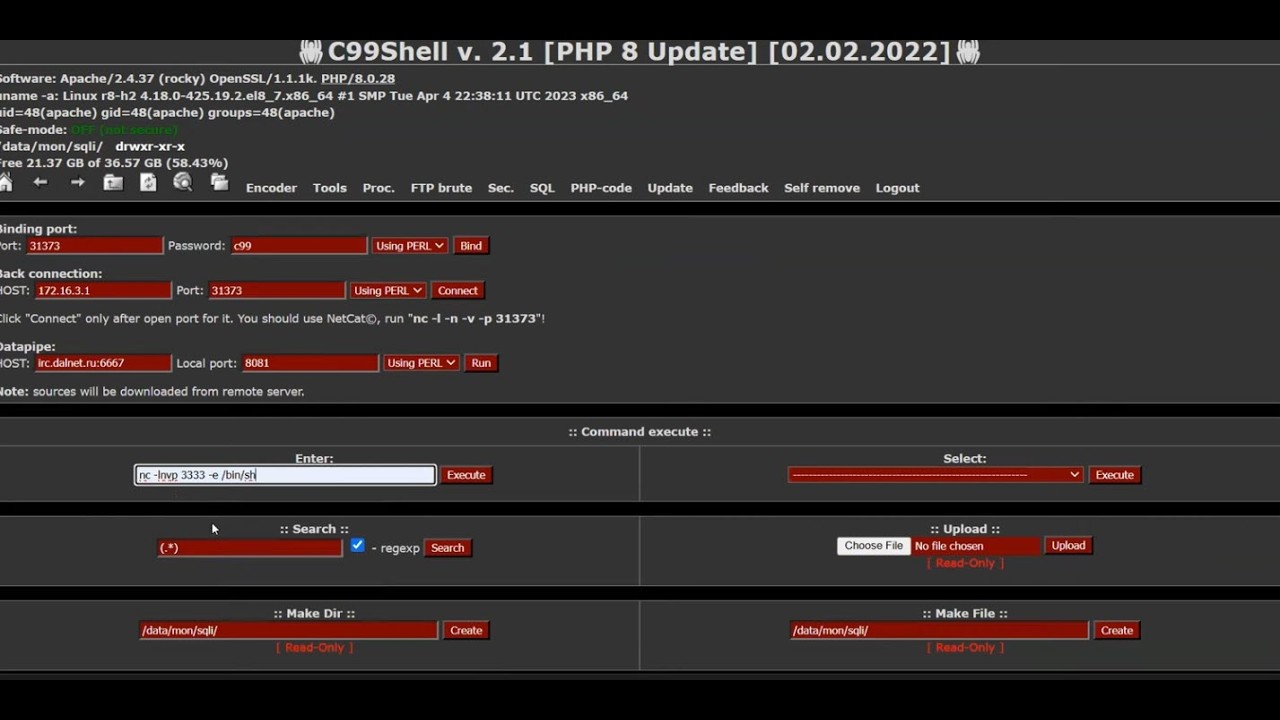 Lfi Rce Execute Code Web Security Demo: How Hackers Take Over Web Servers with LFI to Remote ...