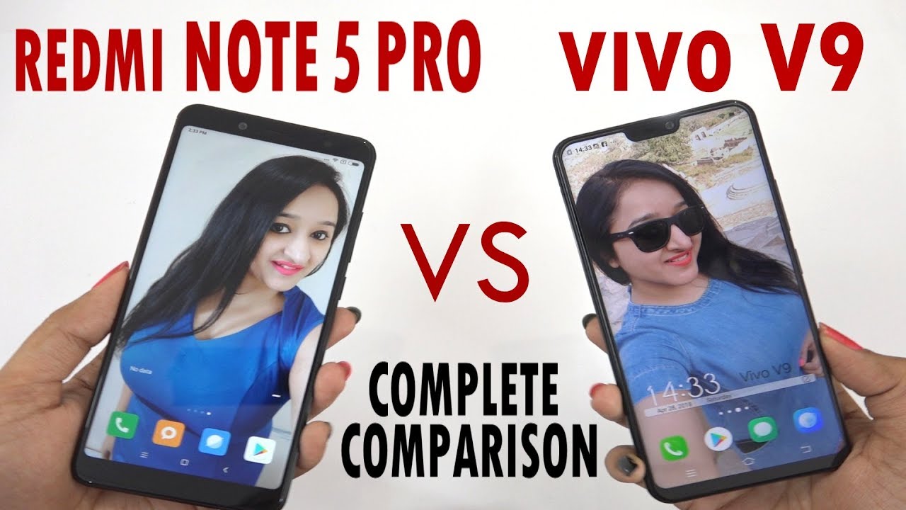 Redmi Note 5 Pro VS VIVO V9 - FULL COMPARISON - In Hindi