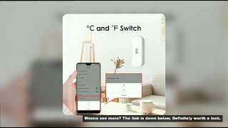 Tuya Smart WIFI Temperature Humidity Sensor APP Remote Monitor For Smart Home Smart Life Works With