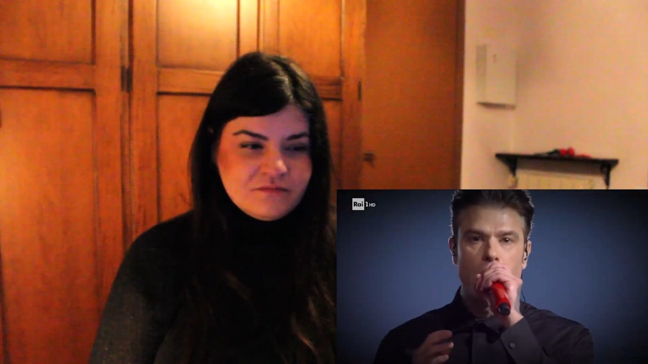 Fedez ft. Marco Masini - Male Necessario (reaction Sanremo 2026 prima serata) EMOZIONANTE