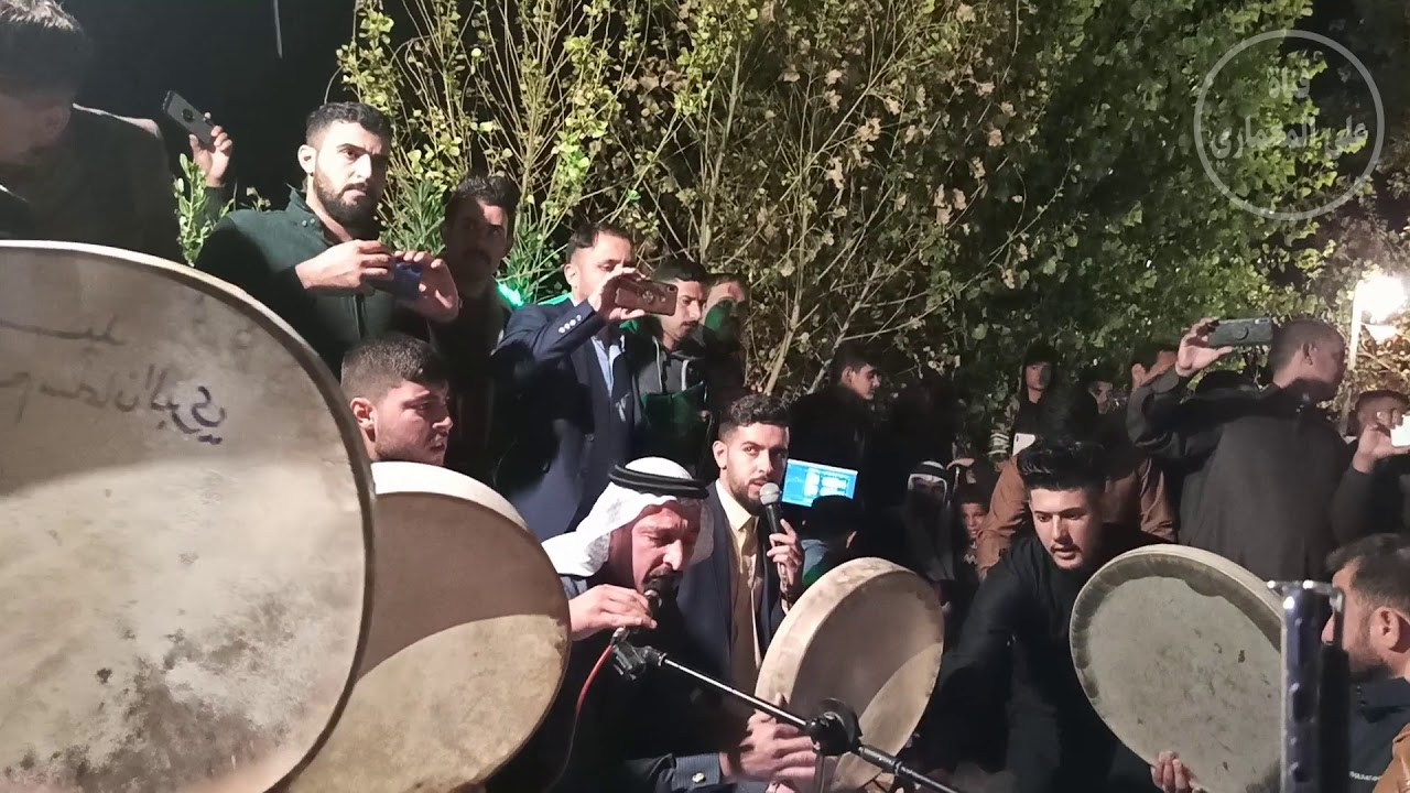 المداح وقاص التكريتي وياسر النعيمي.مولد ازهيليلة _احشم بالجبر لي طاحت حمولي