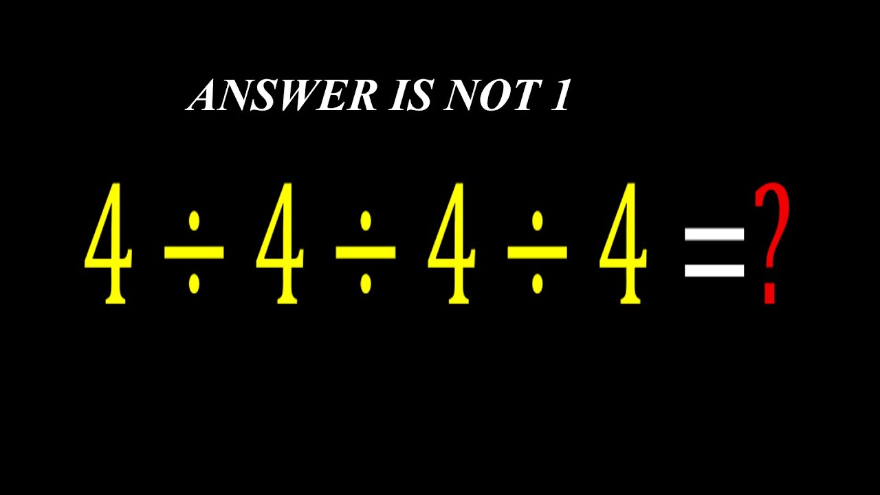 Most Students Get This Math Trick Wrong! - YouTube