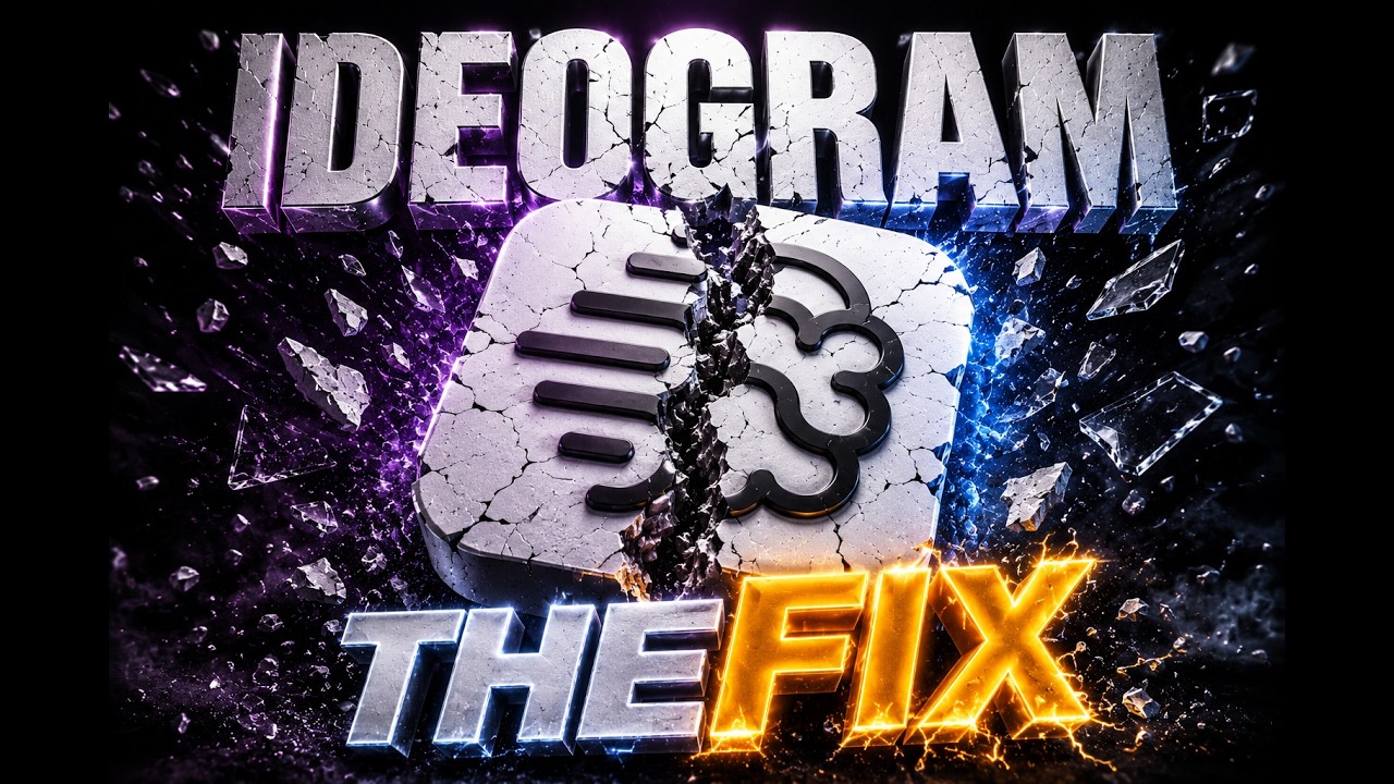 Ideogram 4 Is Painful to Use — Because It Wasn't Built for Humans