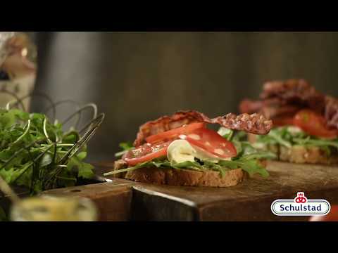 Video: Sunshine Toast Med Bacon Og Tomater