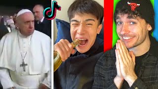 TIKTOKS Where The POPE Gets MAD!