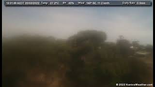 20 March 2022 - West Facing WeatherCam Timelapse