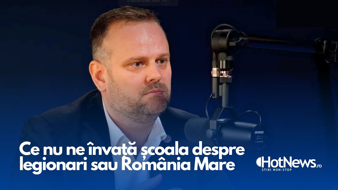 Ce NU ne învață școala despre legionari sau România Mare. Interviu cu istoricul Matei Gheboianu