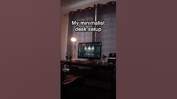 My minimalist desk setup #minimalist #desksetup #shorts #fyp #productivity #college