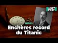 La montre en or du passager le plus riche  bord du titanic bat un record