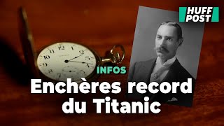 La montre en or du passager le plus riche à bord du Titanic bat un record