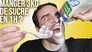 Les pires trucs à s'infliger (genre manger 3kg de sucre en 1h)