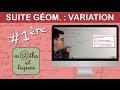 Dterminer le sens de variation dune suite gomtrique  premire