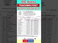 RIE AJMER PGT JOB #rieajmer #teachingjobs #pgt #Tgt #tgtpgt #ctet #prt #shorts #ytshortsindia
