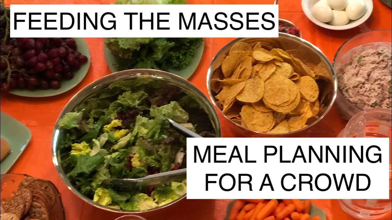 Feeding the Masses / What I'm Serving My Houseguests (Lunches + Family