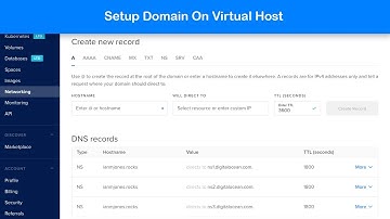 Setup Domain On Virtual Host and Setup domain