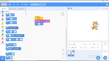 SOUND BLOCK i.e CAT SAYING MEOW IN SCRATCH  | latest computer videos | Latest IT videos | 2022