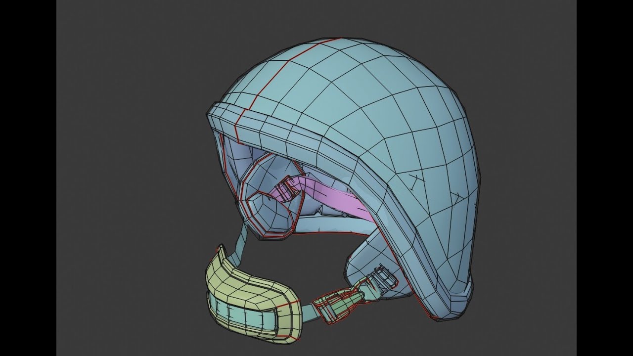 Modeling A Military Helmet In Blender 2 8 Speed Modeling Video Youtube - how to make roblox armor in blender