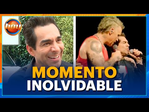 A dream come true! Omar Chaparro SHARES THE STAGE with Robbie Williams | Programa Hoy