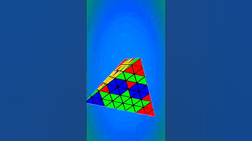 new pattern on 7x7 pyramid Cube #rubikscube #cubber #cubepattern #shortvideo #ninjacuber1232