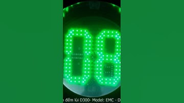 Các đèn giao thông đếm lùi ở thành phố Thái Bình | Cường Nguyễn Shorts 🥈