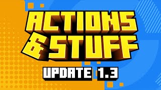 Actions & Stuff 1.3 Update Profile