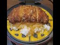 ワッフルメーカー式かつ丼を作ってみました!!!!